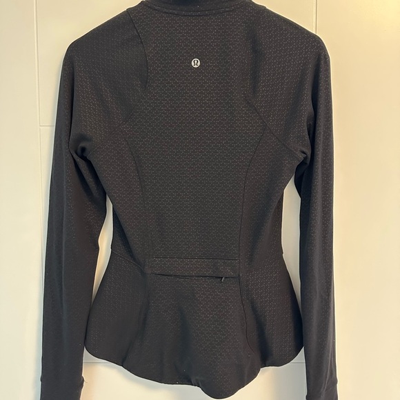 Lululemon Define Jacket Size 4 Rare Black Dot Print - Picture 2 of 4
